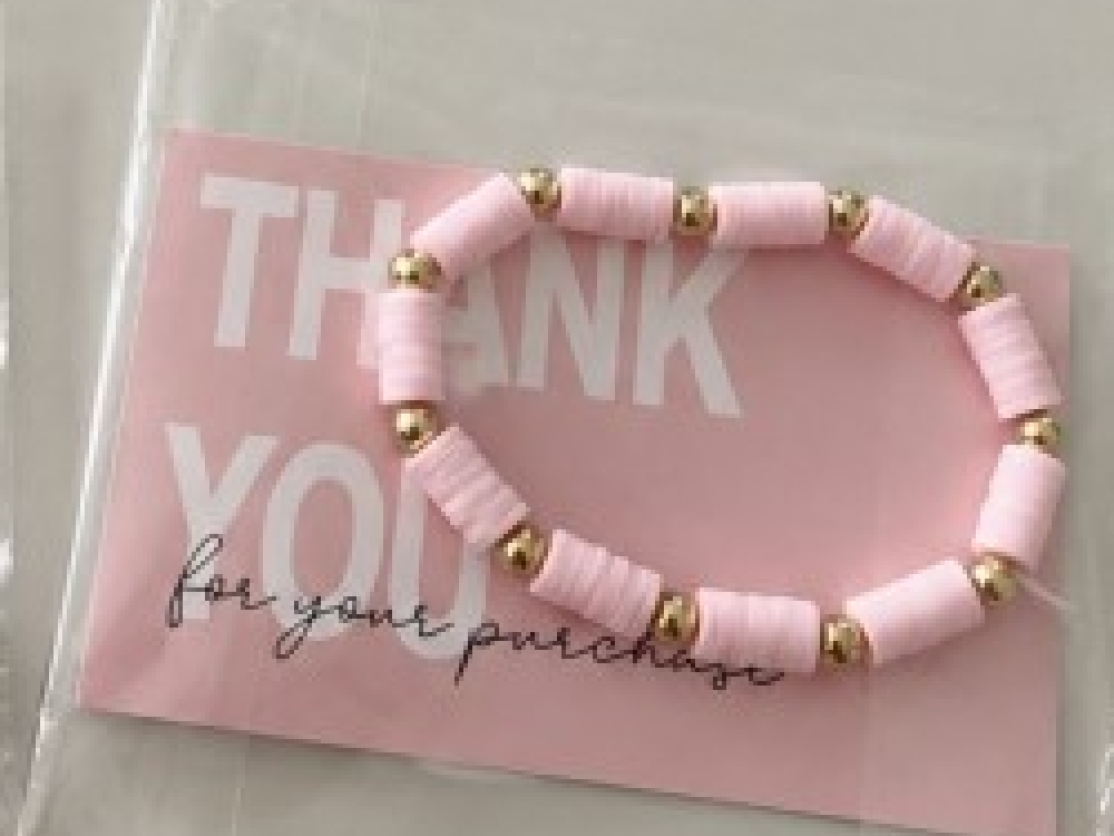 Armband in zomerkleuren!