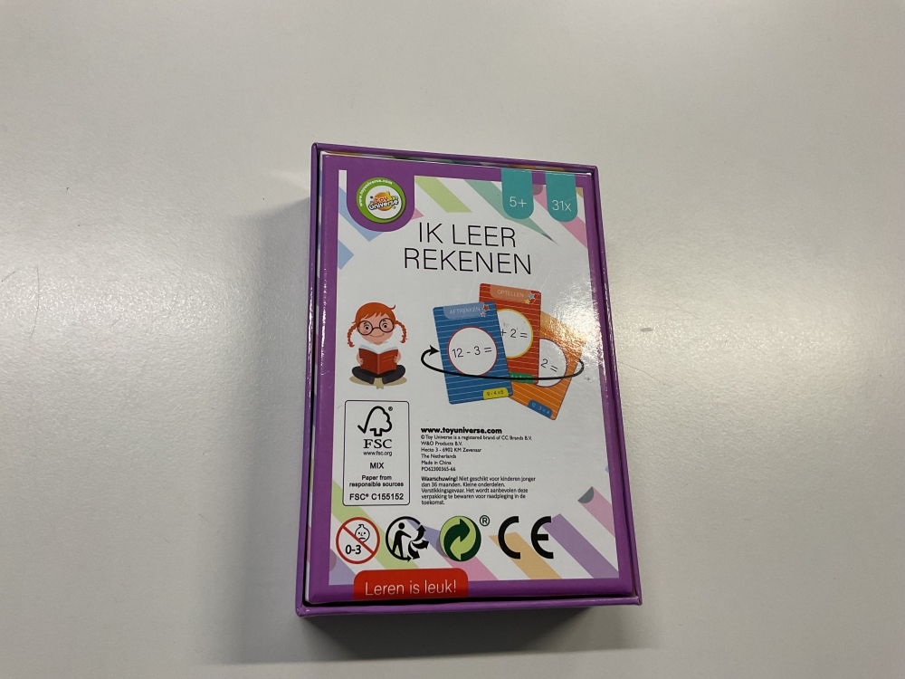 Ik leer rekenen spelletje