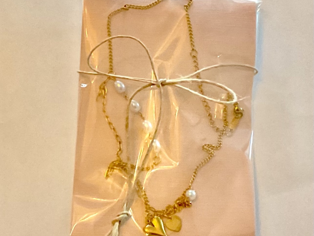 heart layered necklace