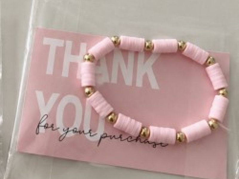 Armband in zomerkleuren!