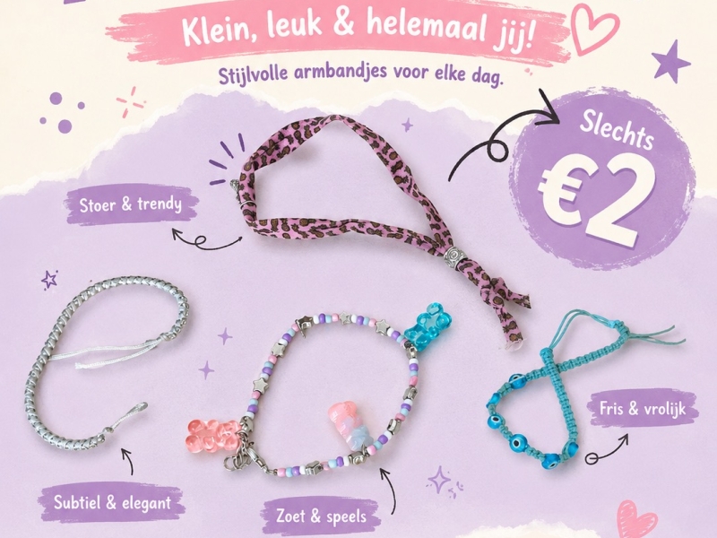 Zelfgemaakte Armbandjes